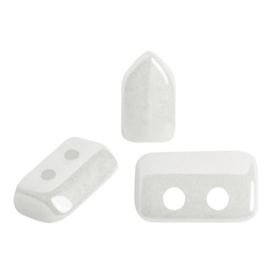 Picture of Piros® par Puca® 5x3mm Opaque White Ceramic Look x10g