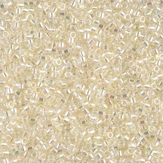 Picture of Miyuki Delica 11/0 DB109 Crystal Cream AB x10g