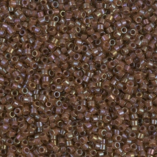 Picture of Miyuki Delica 11/0 DB287 LusterTopaz Lined Cinnamon x10g