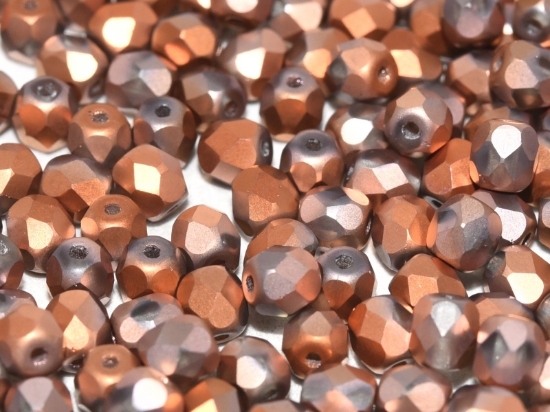 Picture of Fire-Polished 4mm Crystal Sunset Full Mat x100