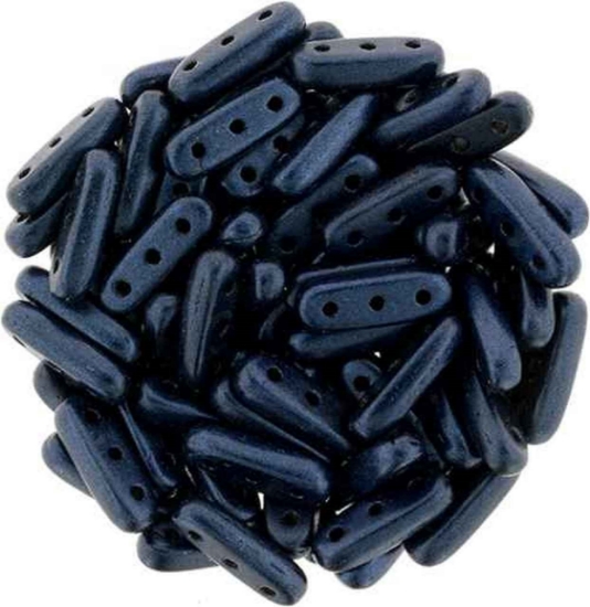 Picture of CzechMates Beam 3x10mm Metalic Suede Dark Blue x10g