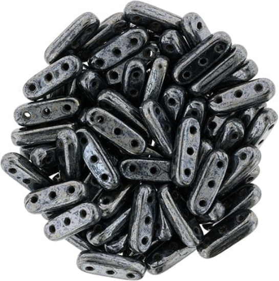 Picture of CzechMates Beam 3x10mm Jet Hematite x10g