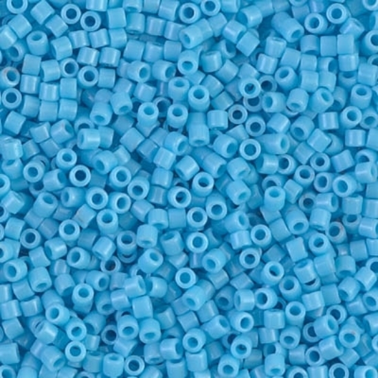 Picture of Miyuki Delica 10/0 DBM725 Opaque Turquoise Blue x10g