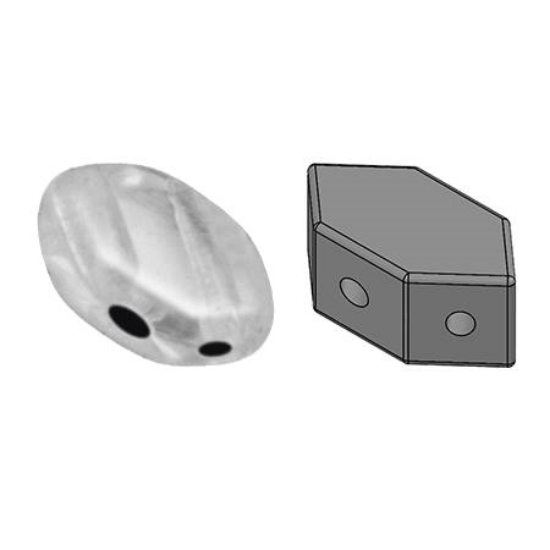 Picture of Paros® par Puca® 7x4mm Crystal x10g
