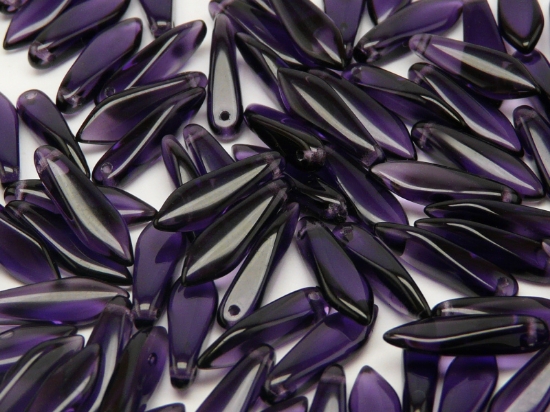 Picture of Glass Daggers 5x16mm Light Violet x25