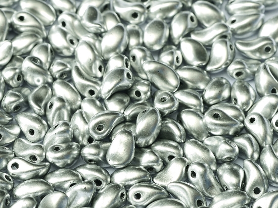 Picture of Tulip Petals 6x8mm Aluminium Silver x50
