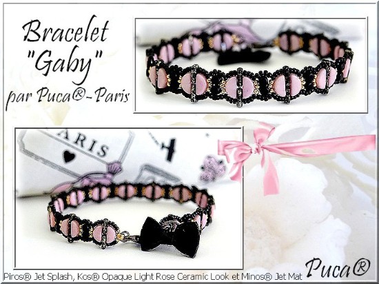 Image de Bracelet "Gasby" par Puca - Instant Download or Copy