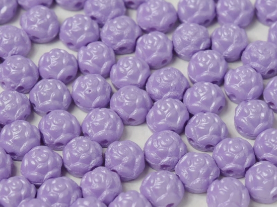 Picture of Rosetta 2-hole Cabochon 6mm Powdery Pastel Purple x25