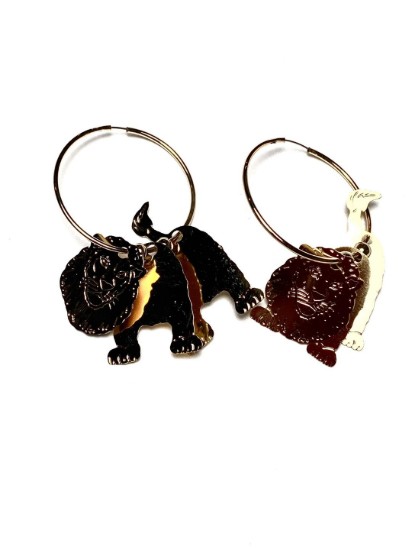 Image de Hoop 30mm Lion Gold x2