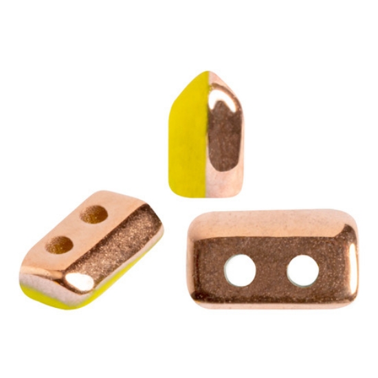 Picture of Piros® par Puca® 5x3mm Opaque Jonquil Capri Gold x10g