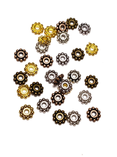 Picture of Spacer Bead 7mm Color Mix x20