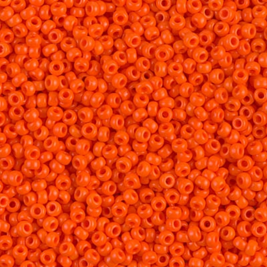 Picture of Miyuki Rocaille 11/0 406 Opaque Orange x10g
