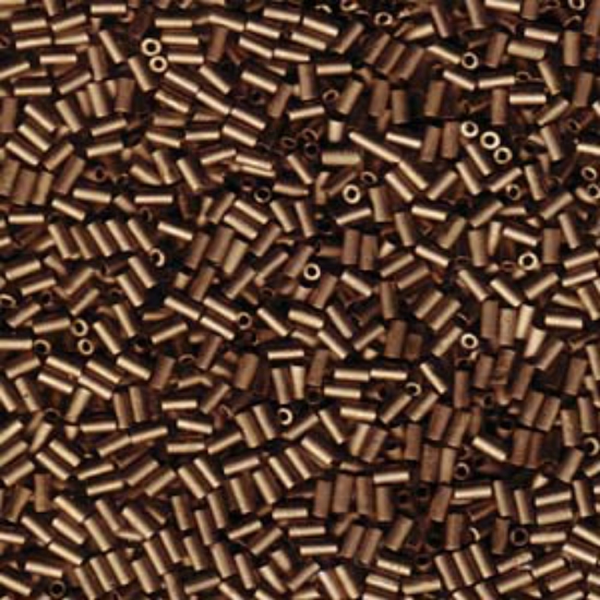 Picture of Miyuki Bugles 3mm BGL1-2006 Mat Metallic Dark Bronze x10g