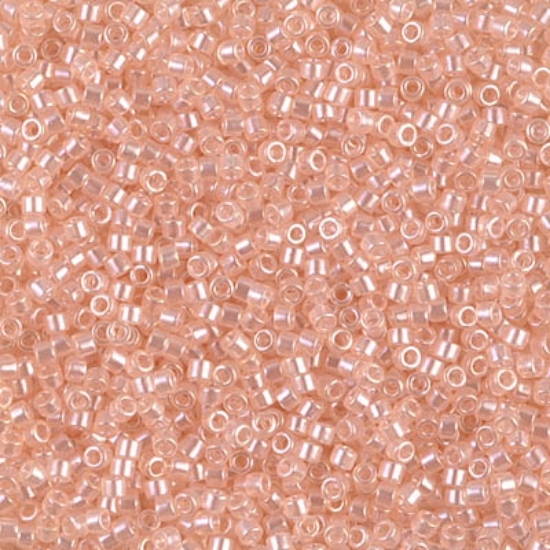 Picture of Miyuki Delica 11/0 DB1479 Transparent Pale Peach Luster x10g