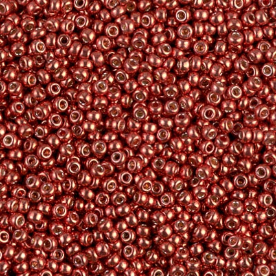 Picture of Miyuki Rocaille 11/0 4208 Duracoat Galvanized Berry x10g