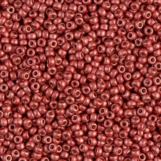 Picture of Miyuki Rocaille 11/0 4208F Duracoat Galvanized Mat Berry x10g