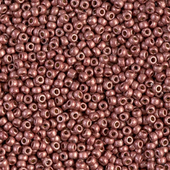 Picture of Miyuki Rocaille 11/0 4212F Duracoat Galvanized Dark Berry Mat x10g