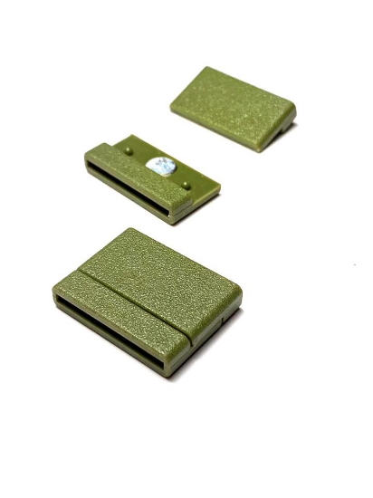 Picture of Acrylic Power Magnetic Clasp 25x2mm Olivine x1