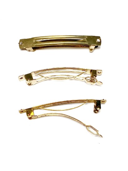 Изображение Barrette 60mm Gold x1