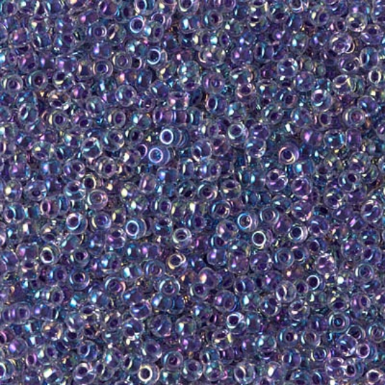 Picture of Miyuki Rocaille 11/0 274 Amethyst Lined Crystal AB x10g