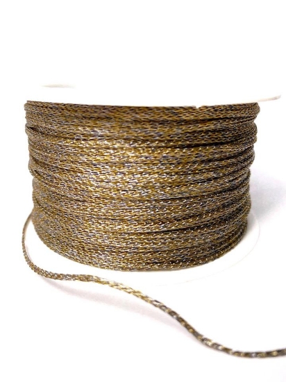 Picture of Titanium Mesh Ribbon 2 mm Silver Gold x2m