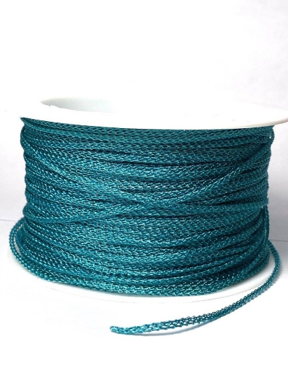 Picture of Titanium Mesh Ribbon 2mm Turquoise x2m