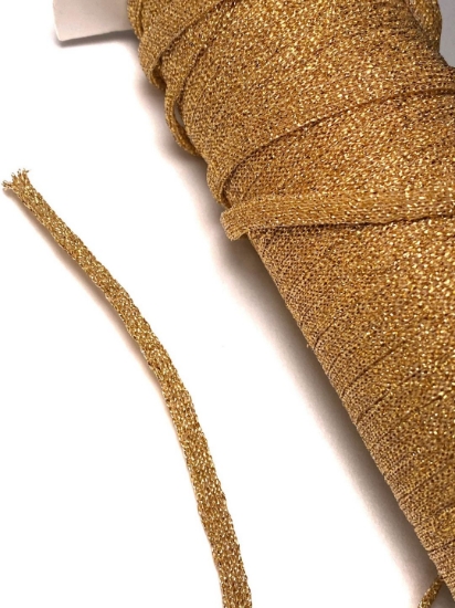 Picture of Metallic Braid Ribbon 5mm Gold x5m