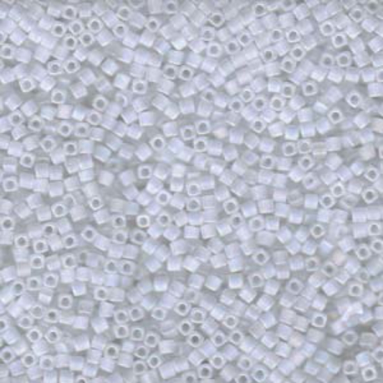 Picture of Miyuki Cubes 1.8mm 131FR Mat Crystal AB x10g