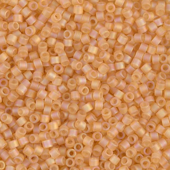 Picture of Miyuki Delica 10/0 DBM852 Cantaloupe AB Mat x10g