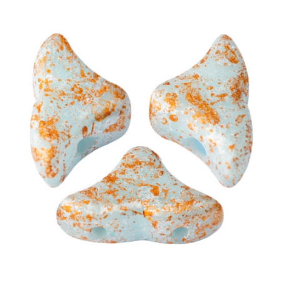 Picture of Hélios® par Puca® 6x10mm Aqua Opal Tweedy x10g