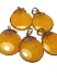 Picture of Vintage Pendant 26mm Yellow x1