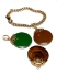 Picture of Vintage Pendant 26mm Bordeaux x1