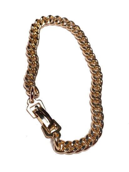 Picture of Vintage Eloxal Bracelet Gold Tone x1