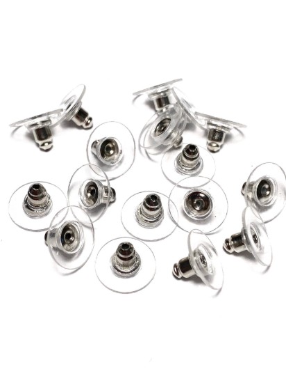 Bild von Ear nut 12mm Silver x20
