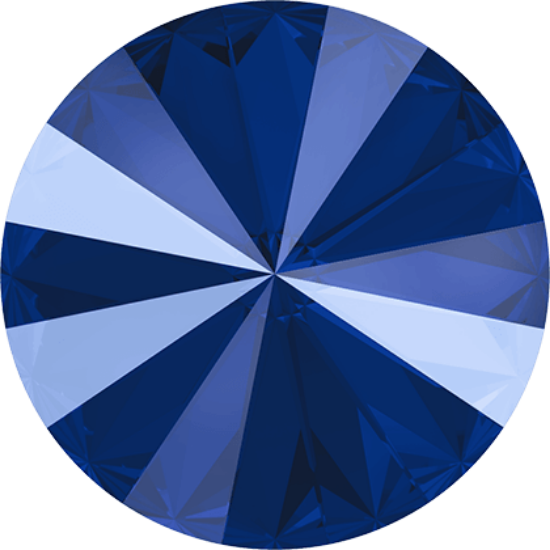 Picture of Swarovski 1122 Rivoli Round Stone 12 mm Crystal Royal Blue x1
