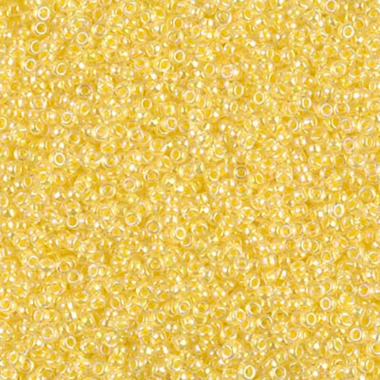 Picture of Miyuki Seed Beads 15/0 273 Lined Pale Yellow x10g