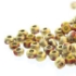 Picture of Czech 4/0  Yellow Brown Red Etched Amber x10g