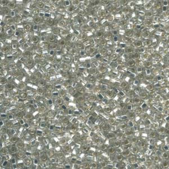 Picture of Czech 2/0 Crystal Silver Lined x10g
