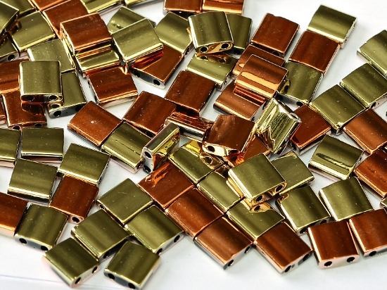Picture of Miyuki Tila 55041 Black California Gold Rush x5g