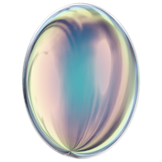 Picture of Swarovski 2196/4 Oval Cabochon 30x22.7mm Crystal Powder Grey AB x1