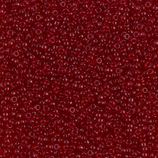 Picture of Miyuki Rocaille 11/0 141 Transparent Ruby x10g