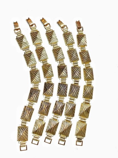 Picture of Vintage bracelet gold color  x5