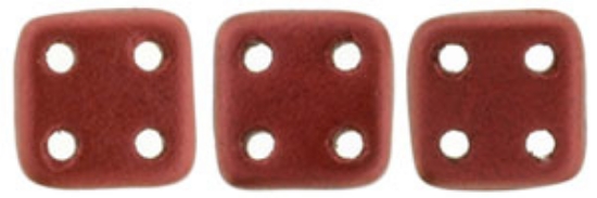 Picture of CzechMates QuadraTile 6mm Lava Red  x10g