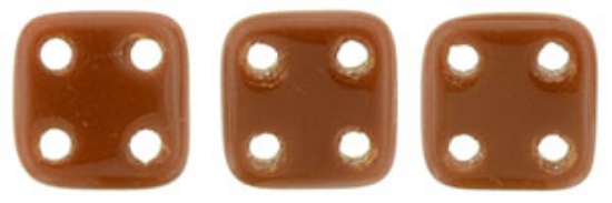 Picture of CzechMates QuadraTile 6mm Opaque Chocolate  x10g