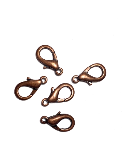 Picture of Premium Lobster Clasp 18mm Copper x1