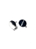 Picture of Premium Earstud 12mm flat pad w/ Loop Silver Plated x2