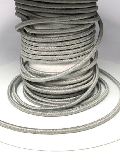 Picture of Premium Elastic Cord 3mm Grey x1m