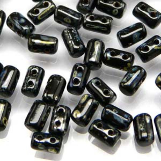 Picture of Matubo Rulla 3x5mm Jet Picasso x10g