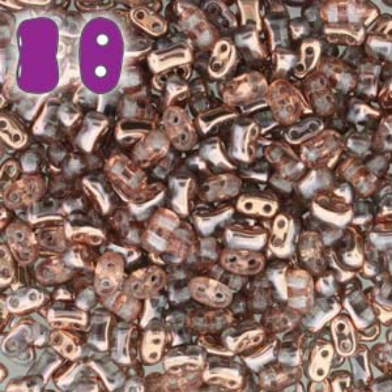Picture of Bi-bo 5.5x2.8mm Rosaline Capri Gold x10g