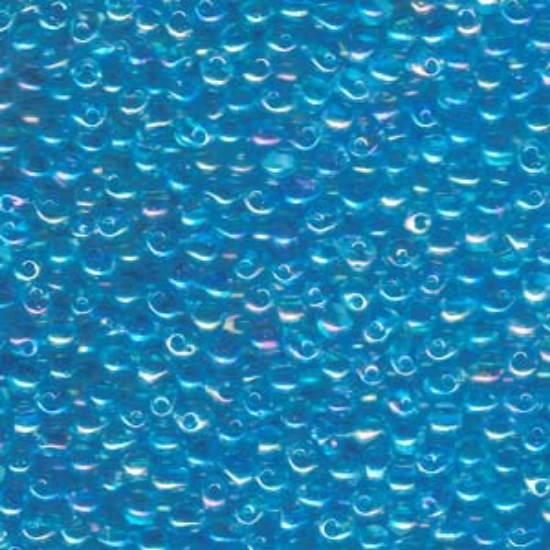 Picture of Miyuki Drop 2.8mm 260 Transparent Aqua AB x10g